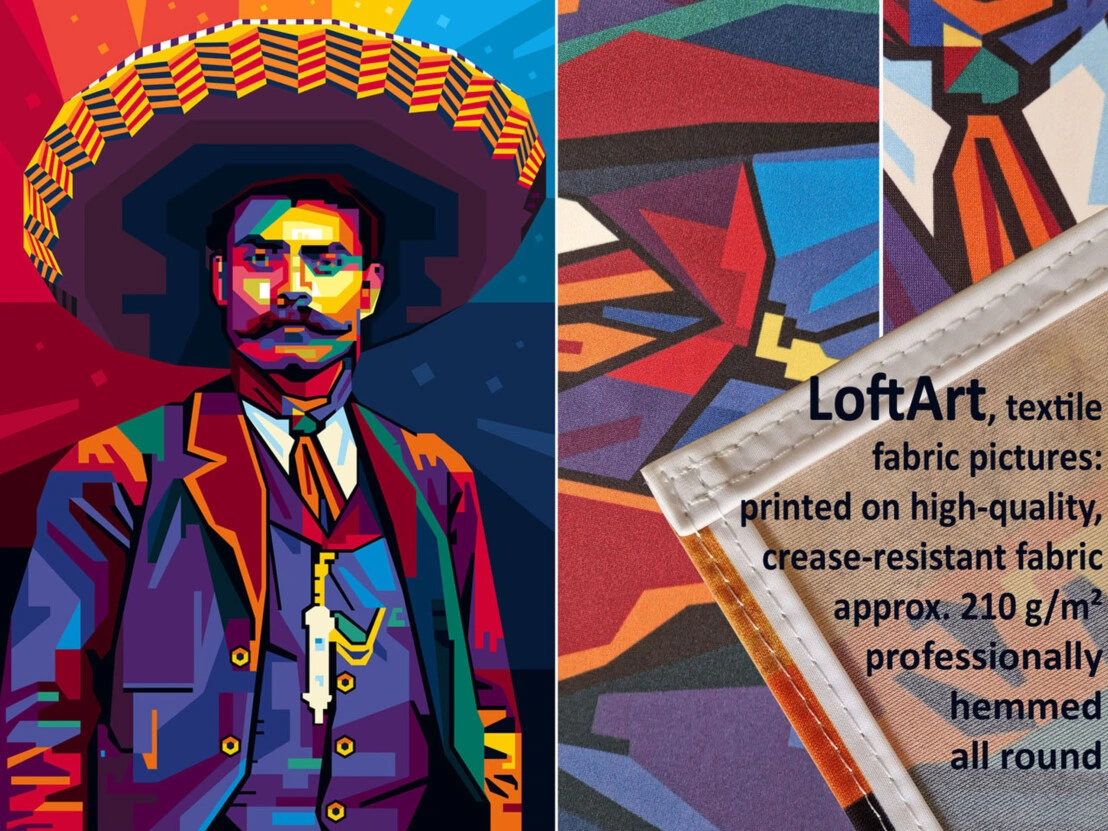 Zapata Graphic Stoffbild