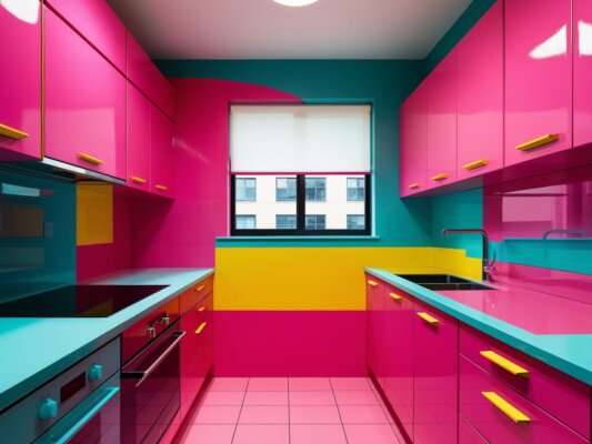 Example apartment kitchen